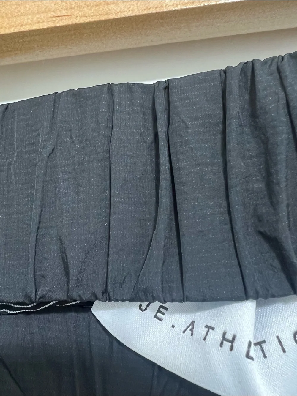 AJE NWT Black Belted Rip Stop Pant 502
